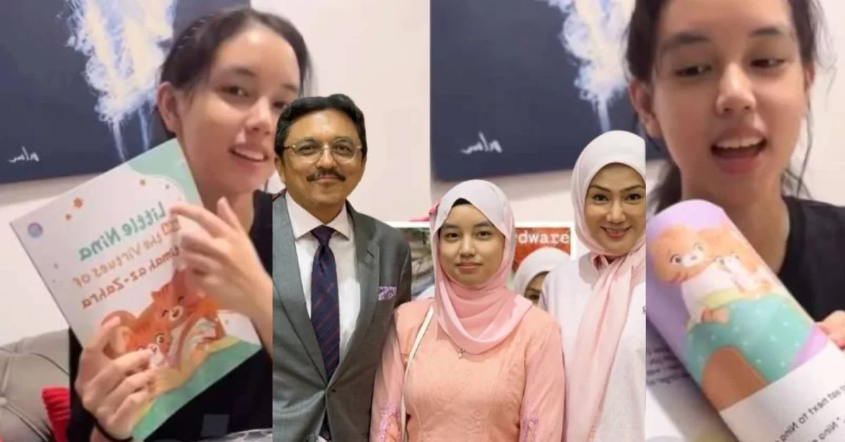 Aleesya Penulis Muda: Erra Fazira & Engku Emran Bersatu Raikan Kejayaan Buku Pertama Anak Mereka