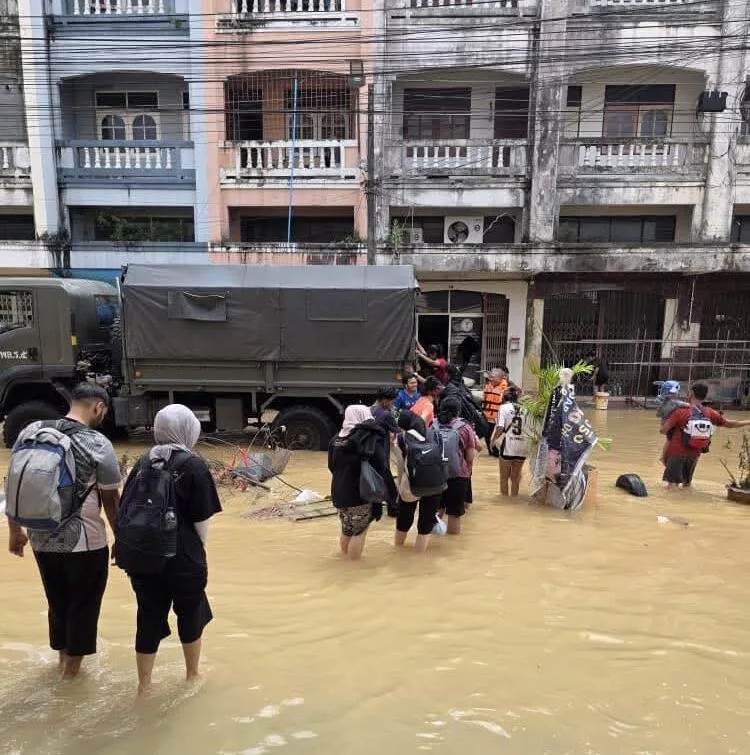 Pelajar UUM Hat Yai Banjir: Detik Cemas Berakhir Lega Selepas Air Surut Mengejut