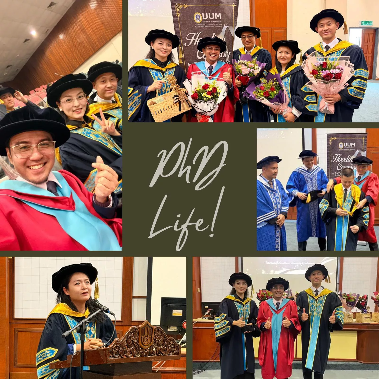 Fitri UNIC Cipta Rekod Membanggakan! 5 Pelajar PhD Seliaannya Tamat Pengajian Secara Serentak