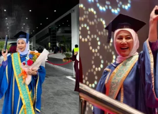 Sharifah Shahora Buktikan Ilmu Tak Kenal Usia, Berjaya Tamat Pengajian Dengan Ijazah Kelas Pertama!