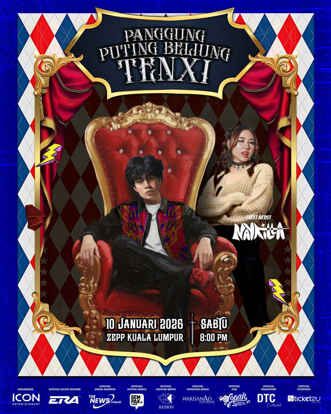 Tenxi & Naykilla Sedia Gegarkan Pentas Kuala Lumpur Dengan Muzik Hipdut Januari Ini!