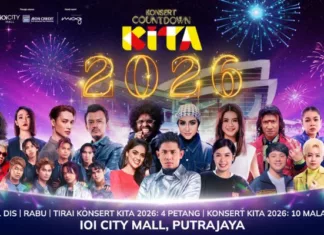 Artis Senior & Junior Bergabung! Raikan Tahun Baru Di Konsert Countdown KITA 2026 Putrajaya
