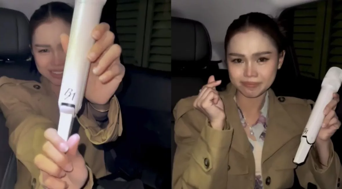 Lama Tahan Impian, Bella Astillah Sebak Akhirnya Miliki Mikrofon Idaman