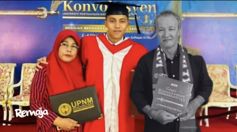 ‘Semalam Ayah Bangga, Hari Ini Dia Pergi..’ -Momen Indah Konvokesyen Bertukar Sayu Buat Graduan UPNM