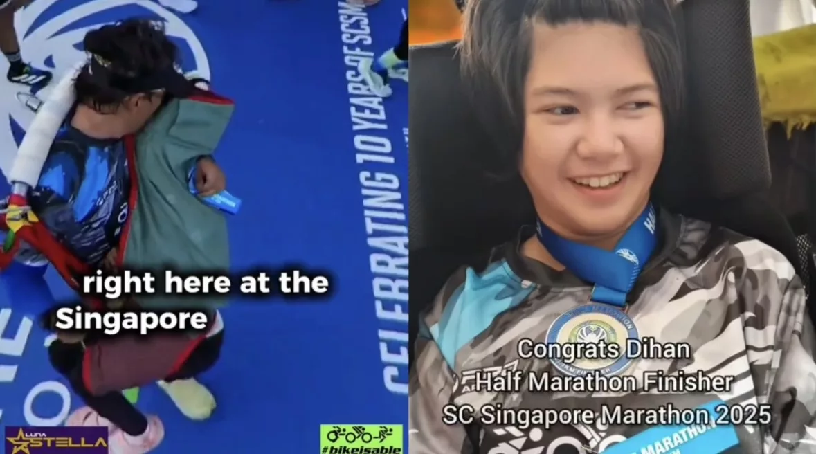 Ayah & 'Anak Syurga' Tamatkan 21KM Bersama, Kisah Ini Buat Netizen Sebak! 7 Ayah & ‘Anak Syurga’ Tamatkan 21KM Bersama, Kisah Ini Buat Netizen Sebak!