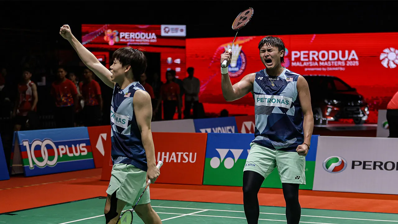 Khai Xing-Aaron Raih Juara! Rangkul Gelaran Sulung Jelajah Dunia Di India