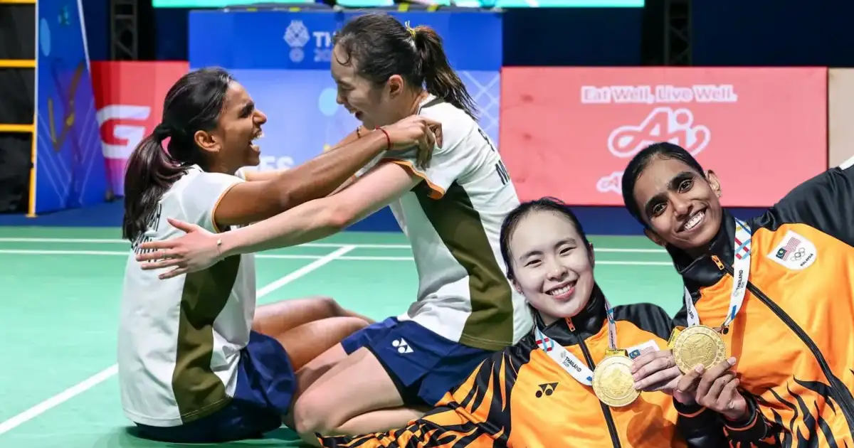 #GirlsPower: Pearly Tan-M.Thinaah Akhiri Penantian 10 Tahun! Raih Emas Beregu Wanita Di Sukan SEA 2025 5 #GirlsPower: Pearly Tan-M.Thinaah Akhiri Penantian 10 Tahun! Raih Emas Beregu Wanita Di Sukan SEA 2025