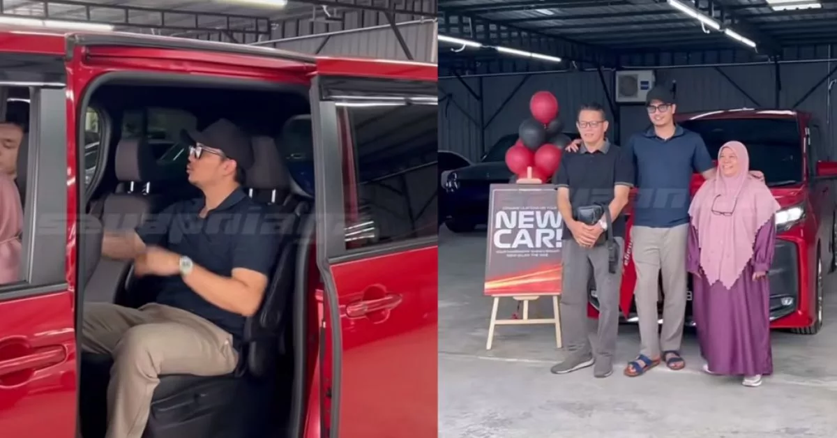 Fattah Amin Hadiahkan Ibu Kereta Toyota, Netizen Puji Anak Soleh Utamakan Keluarga