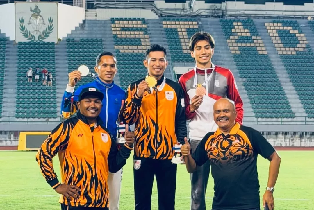 Sukan SEA 2025: Andre Anura Anuar Tamatkan Kemarau 22 Tahun! Emas Lompat Jauh Kembali Milik Malaysia