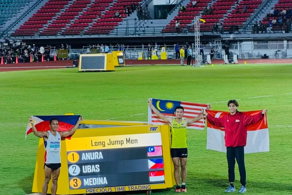 Sukan SEA 2025: Andre Anura Anuar Tamatkan Kemarau 22 Tahun! Emas Lompat Jauh Kembali Milik Malaysia