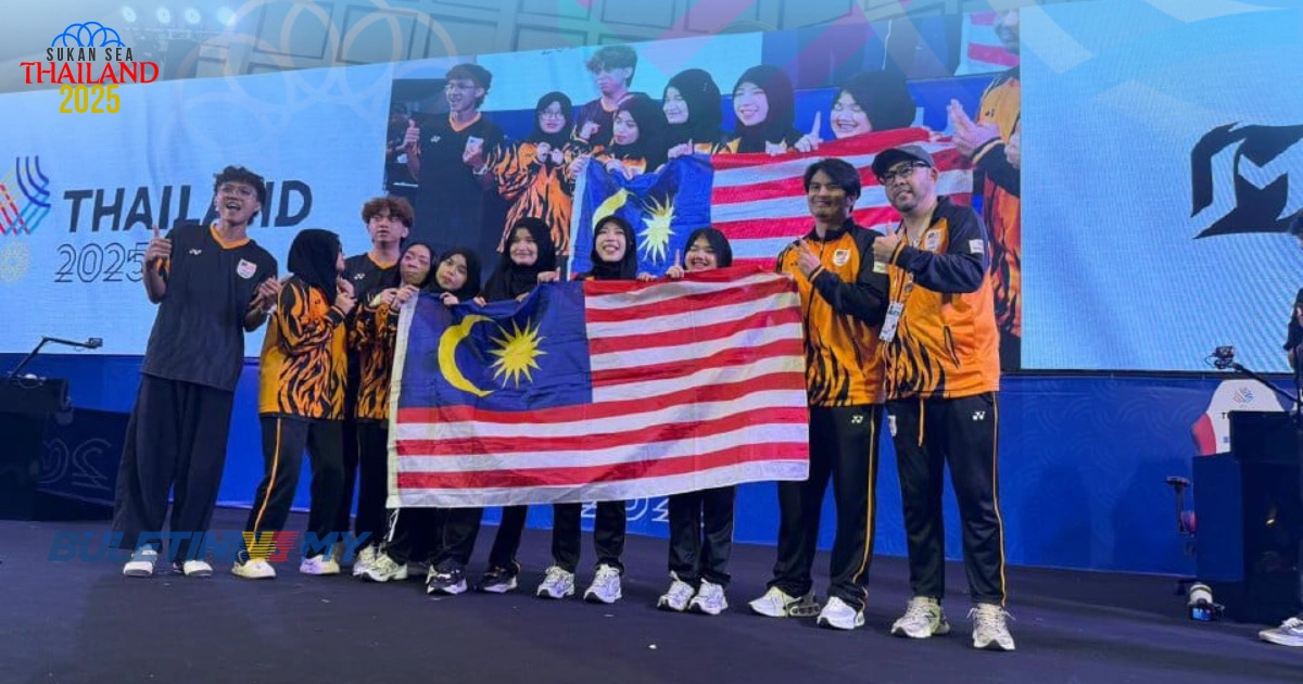 Skuad MLBB Wanita Malaysia Cipta Sejarah! Raih Emas Di Sukan SEA 2025