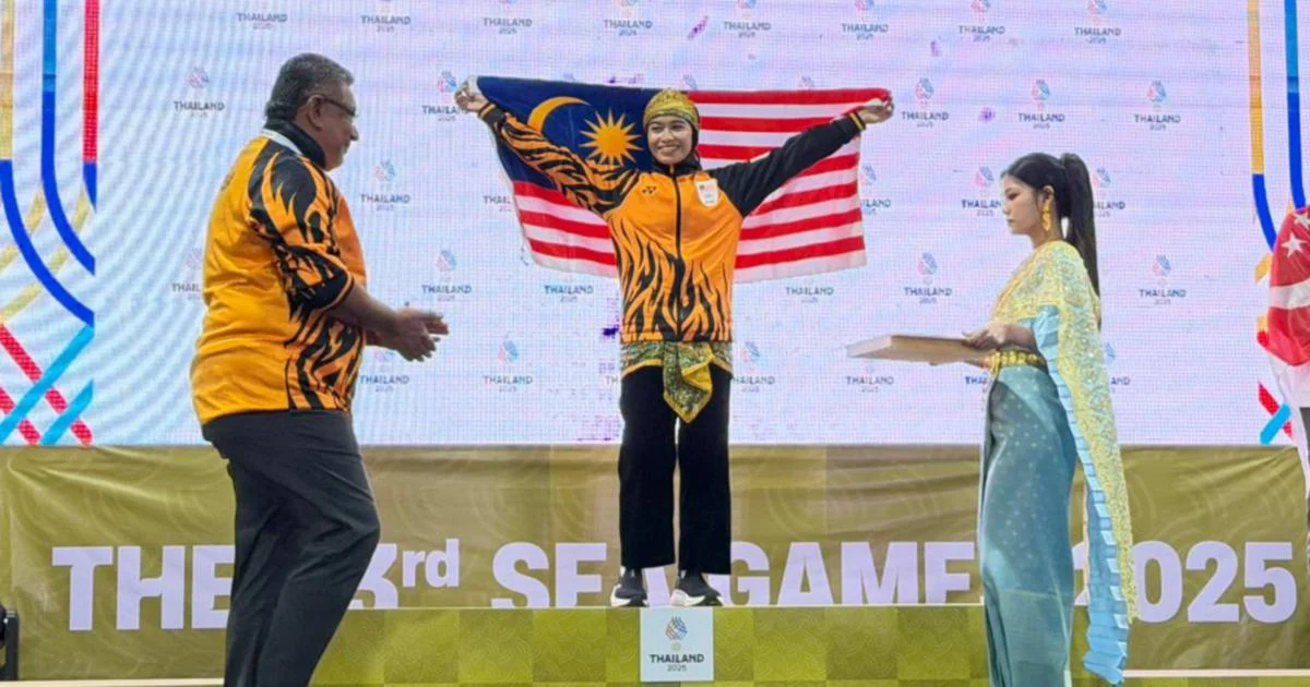 #GirlPower: Nur Syafiqah Akhiri Penantian 20 Tahun, Rangkul Emas Pencak Silat Tunggal Puteri Di Sukan SEA 2025