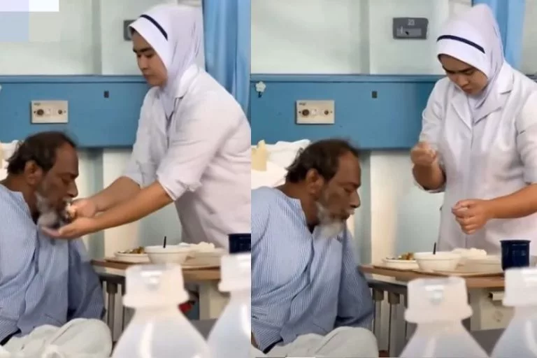 Jururawat Melayu Suap Pesakit Warga Emas Sentuh Hati, Raih Pengiktirafan Menteri 14 Jururawat Melayu Suap Pesakit Warga Emas Sentuh Hati, Raih Pengiktirafan Menteri