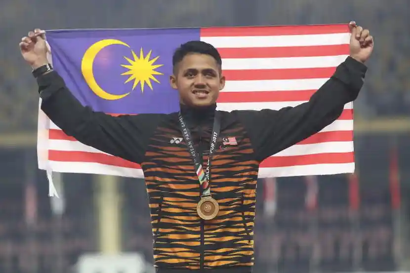 Muhamad Afiq Mohamad Ali Hanafiah Muncul Juara 100m T12, Emas Kekal Milik Malaysia! 4 Muhamad Afiq Mohamad Ali Hanafiah Muncul Juara 100m T12, Emas Kekal Milik Malaysia!