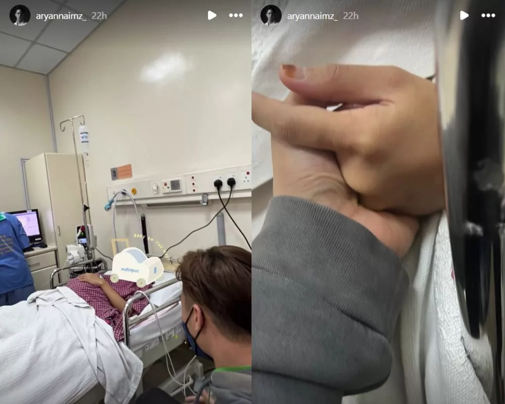 It’s A Girl! Finalis Hero Remaja 2021, Aryan Naim Selamat Timang Bayi Sulung