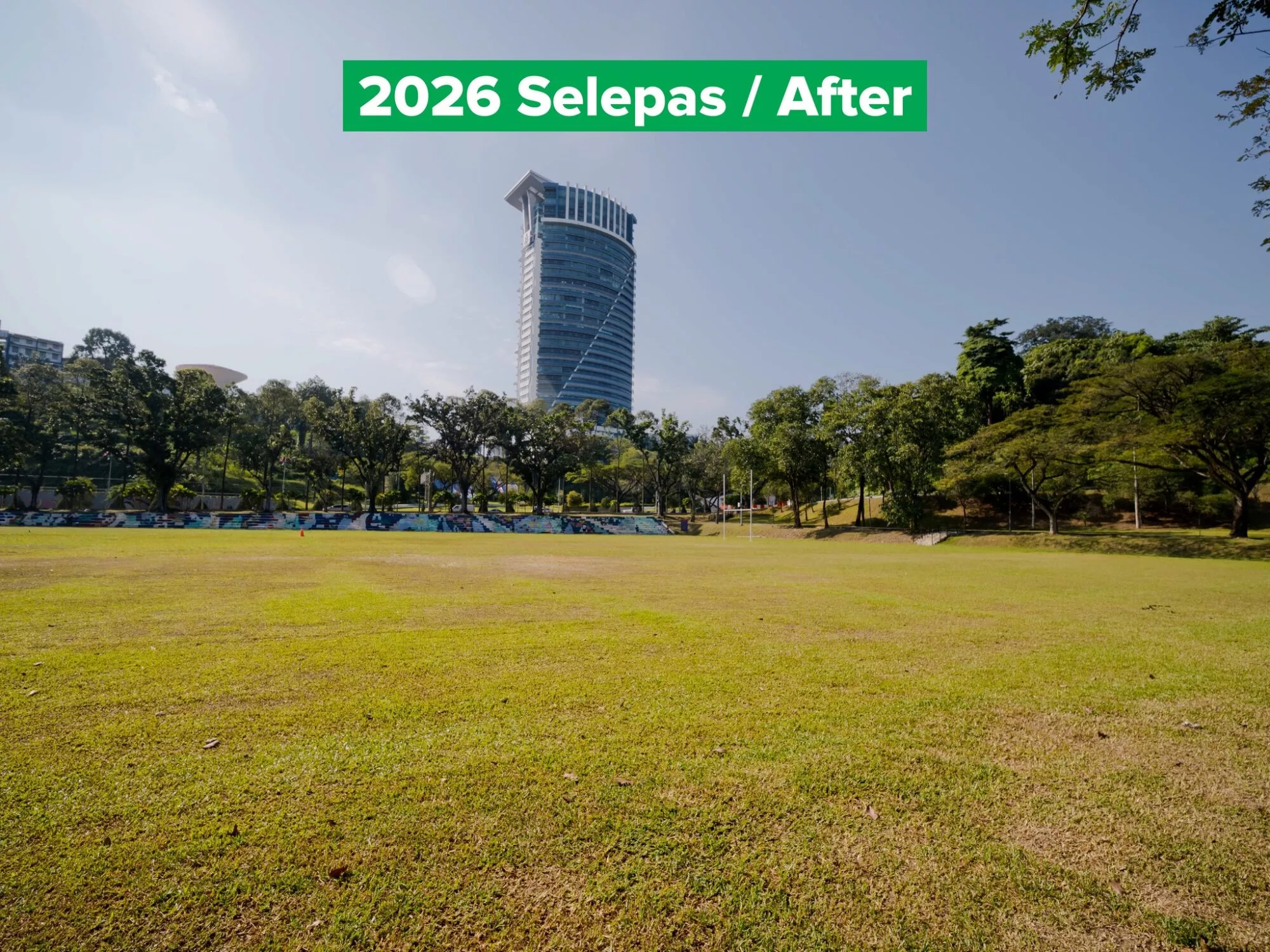 Padang Merbok KL Dibuka Sepenuhnya, Berita Lega Buat Komuniti Ragbi & Orang Awam