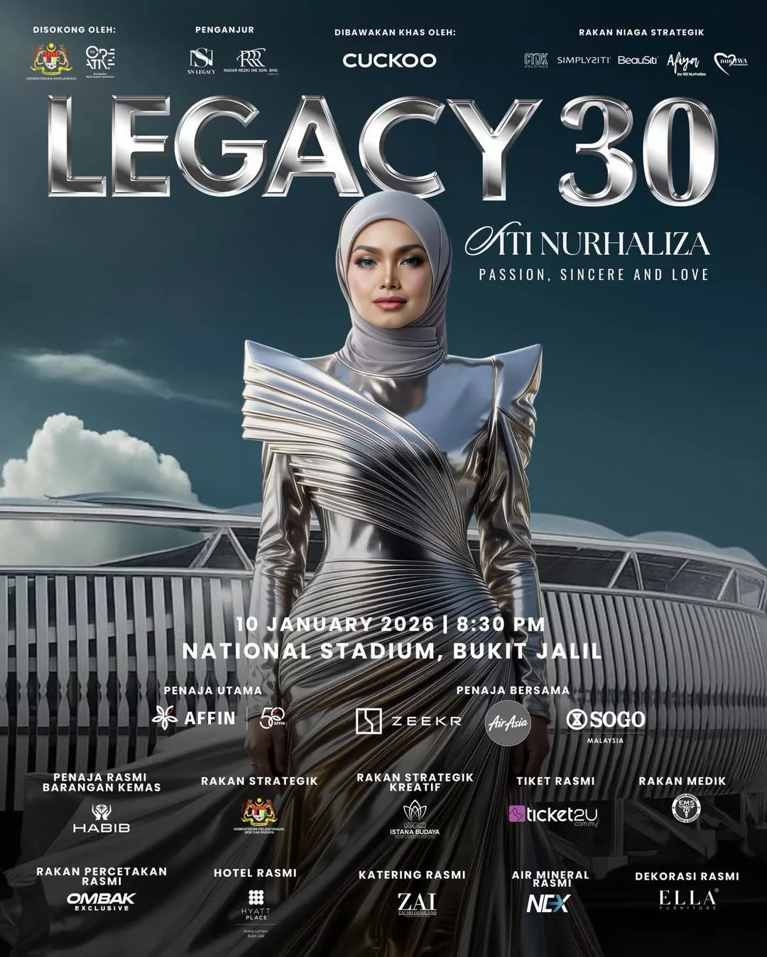 Siti Nurhaliza Cipta Sejarah, Lebih 65,000 Peminat Gegarkan SNBJ! 32 Siti Nurhaliza Cipta Sejarah, Lebih 65,000 Peminat Gegarkan SNBJ!