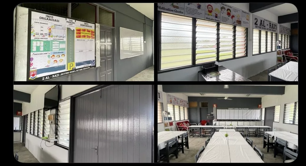 Sanggup Guna Duit Bonus RM2,000, Cikgu Ini Ubah Suai Kelas Demi Keselesaan Murid