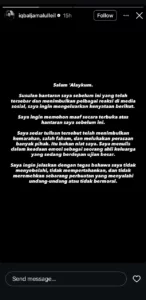 Iqbal Jamalulleil Mohon Maaf Secara Terbuka, Akui Kesilapan Emosi Libatkan Abangnya Da’i Syed