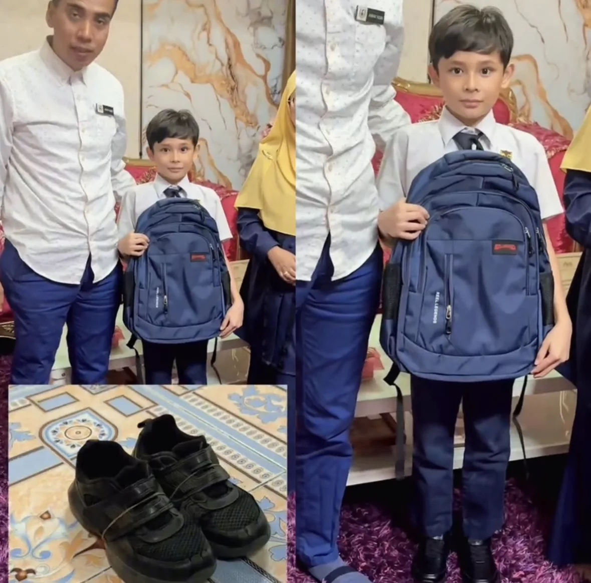 Kasut Diikat Getah Undang Simpati, Rupa Murid Pula Jadi Perhatian