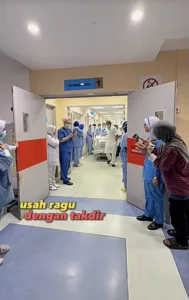 Walk of Honor Penderma Organ, Pemergian Mulia Amirrulmukminin Yang Menyentuh Hati