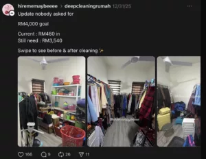 Hanya Dengan Kerja Mengemas, Wanita Ini Berjaya Kumpul RM4,000 Tanpa Berhutang