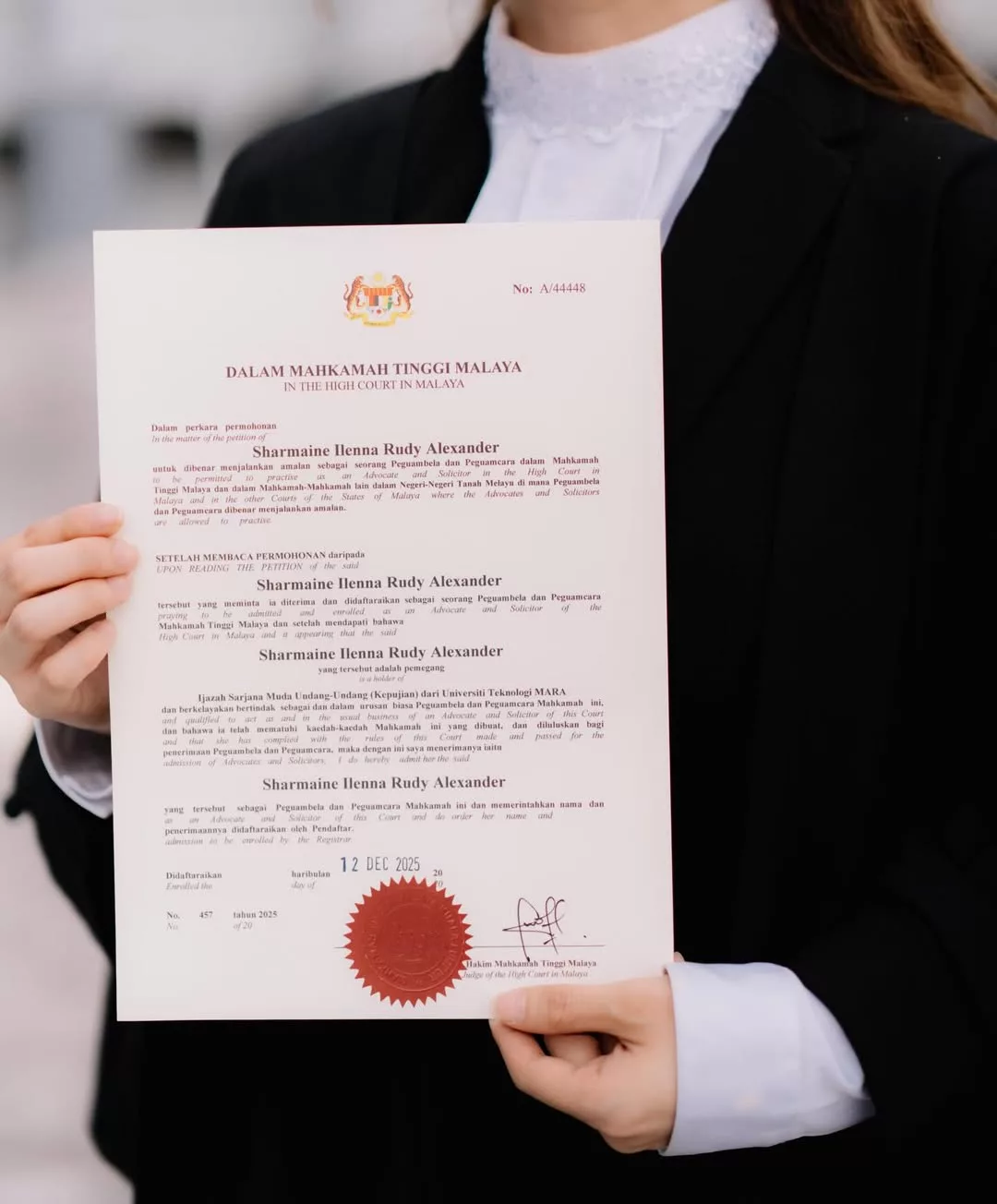 Sharmaine Alexander Hampir Putus Asa Selepas Pemergian Ayah, Bangkit Cemerlang Dalam Pelajaran & Sebagai Pempengaruh