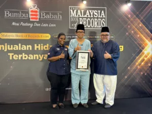 Bumbu Babah Cipta Sejarah Baharu, Raih Pengiktirafan Malaysia Book of Records