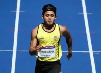 Muhamad Afiq Mohamad Ali Hanafiah Muncul Juara 100m T12, Emas Kekal Milik Malaysia!