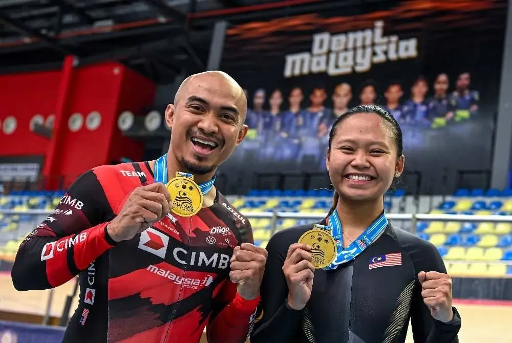 Pocket Rocketman Mengganas Lagi! Emas Keirin ASEAN Milik Azizulhasni