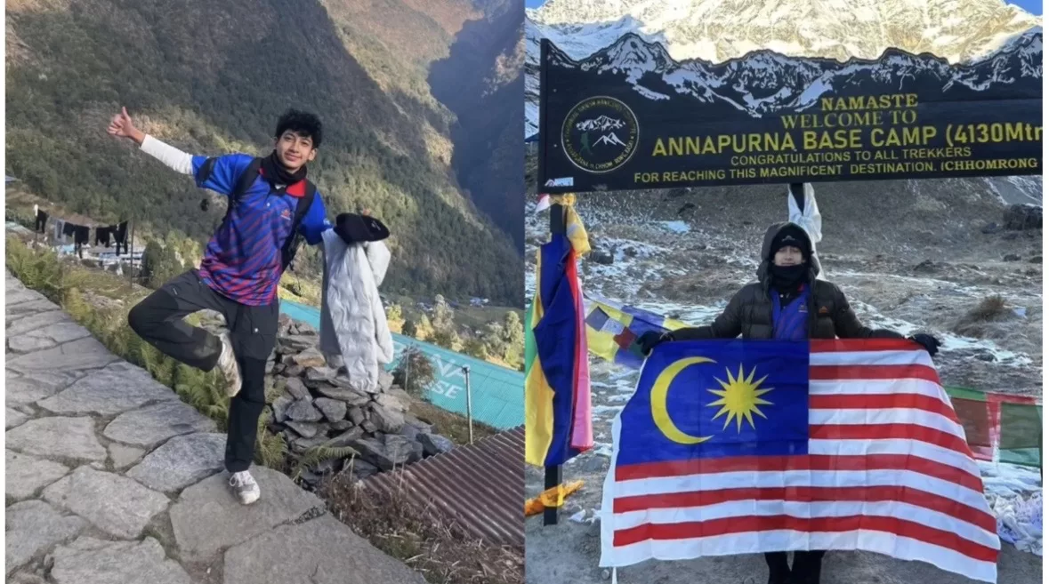 Tiada Pengalaman Mendaki, Remaja 15 Tahun Ini Berjaya Jejak Annapurna Base Camp