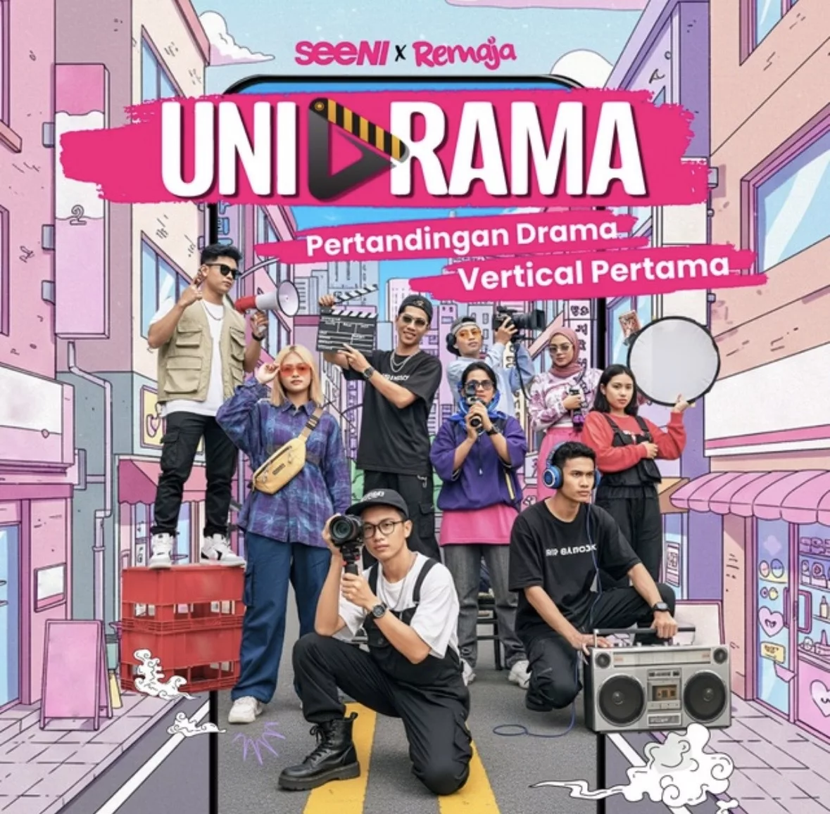 Idea Berani, Naratif Segar: SeeNI X Remaja UniDrama Labuh Tirai, Generasi Muda Buktikan Kuasa Drama Vertikal