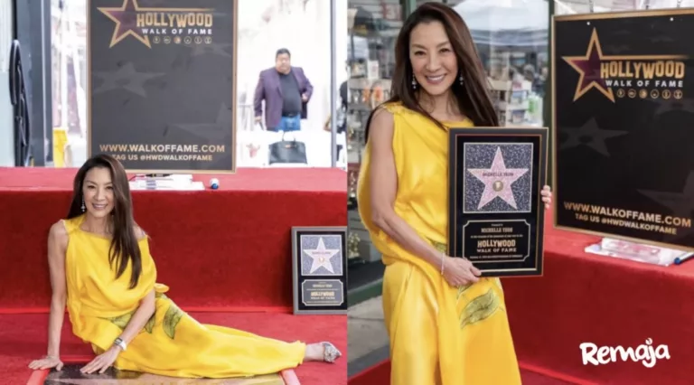Bintang Malaysia Ukir Nama Di Hollywood Walk Of Fame, Satu Lagi Detik Bersejarah Michelle Yeoh