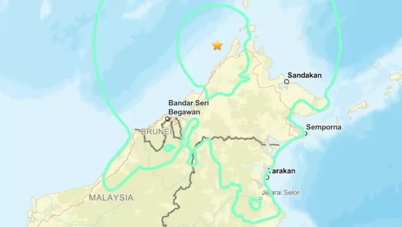 Gempa Bumi 6.8 Magnitud Gegar Sabah Awal Pagi, Turut Dirasai Hingga Semenanjung