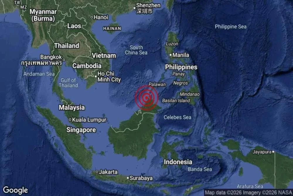 Gempa Bumi 6.8 Magnitud Gegar Sabah Awal Pagi, Turut Dirasai Hingga Semenanjung