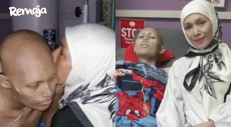 Anak Kritikal, Amyza Aznan Rayu Doa Rakyat Malaysia -Harap Ada ‘Keajaiban’ Buat Andre Mikhail