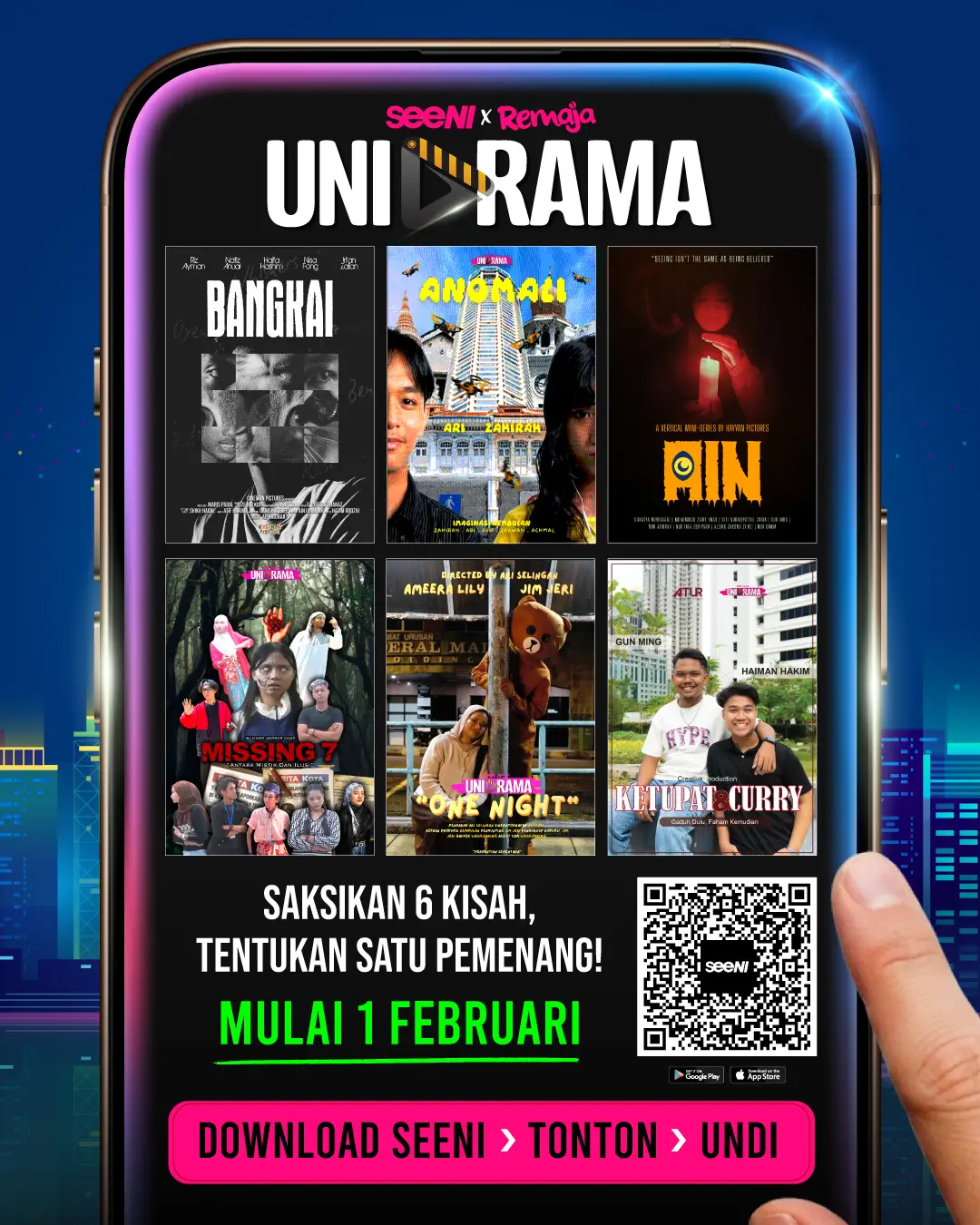 seeNI x REMAJA UniDrama Angkat Bakat Mahasiswa Menerusi Mikro-Drama Digital, Siapa Bakal Juara?