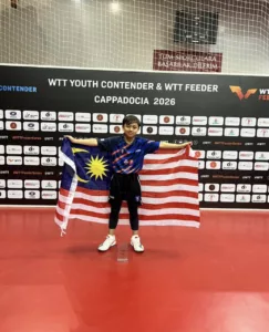 Azhar Habib Kini Pemain No.2 Dunia Bawah 11 Tahun, Harapan Baharu Pingpong Malaysia