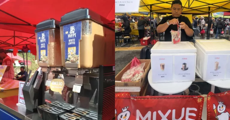 Zus Coffee & Mixue Curi Tumpuan Di Bazar Ramadan, Harga Lebih Rendah Cetus Bualan Netizen