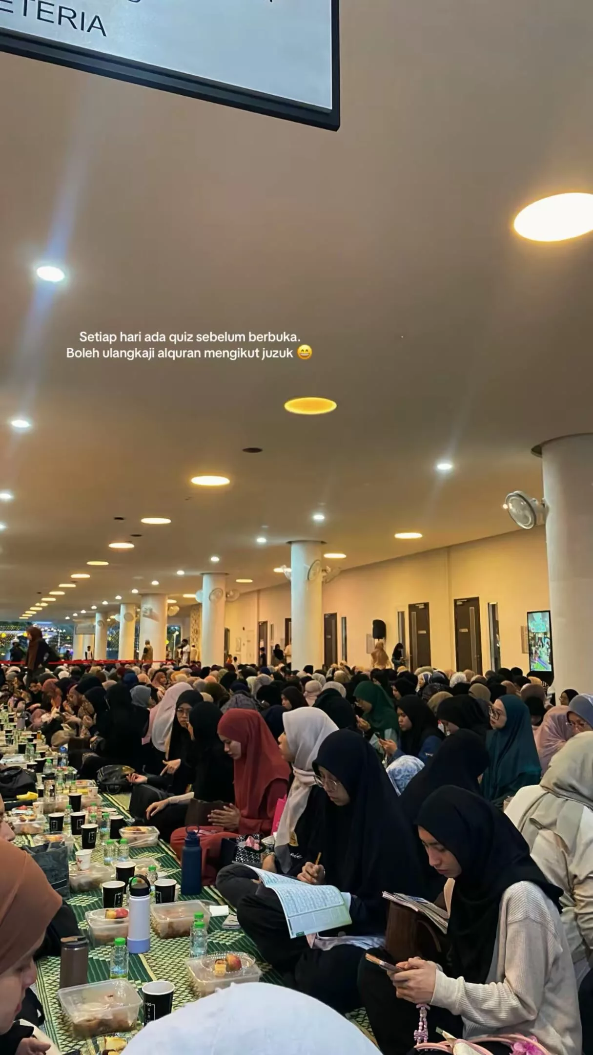 Iftar Berjemaah Di Masjid Bukan Ambil Hak ‘Orang Susah’, Ini Penjelasan Yang Ramai Tak Tahu