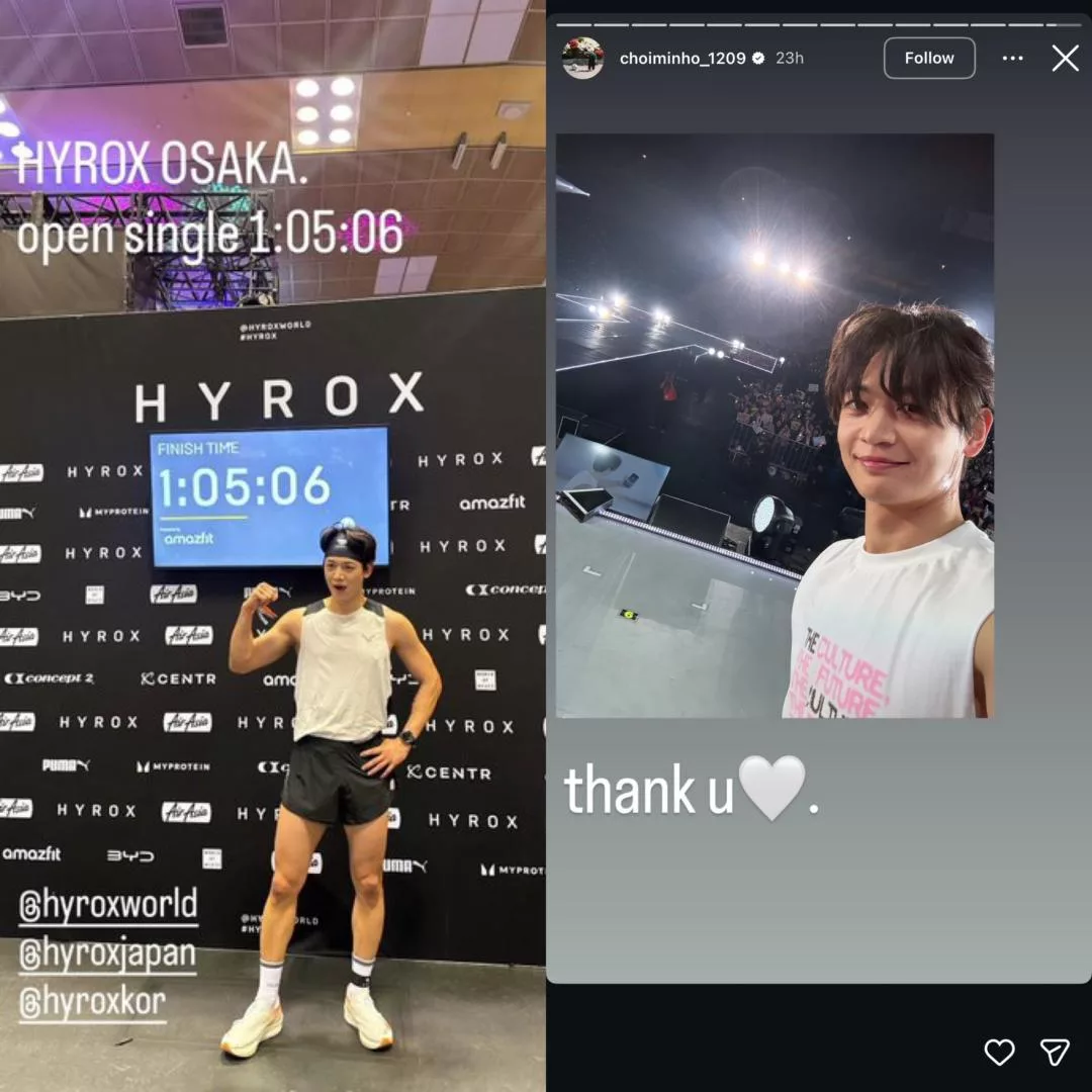 “Unlimited Energy!” Minho SHINee Sempat Sertai Hyrox Osaka Sebelum Tampil Di Pentas SMTOWN Di Fukuoka