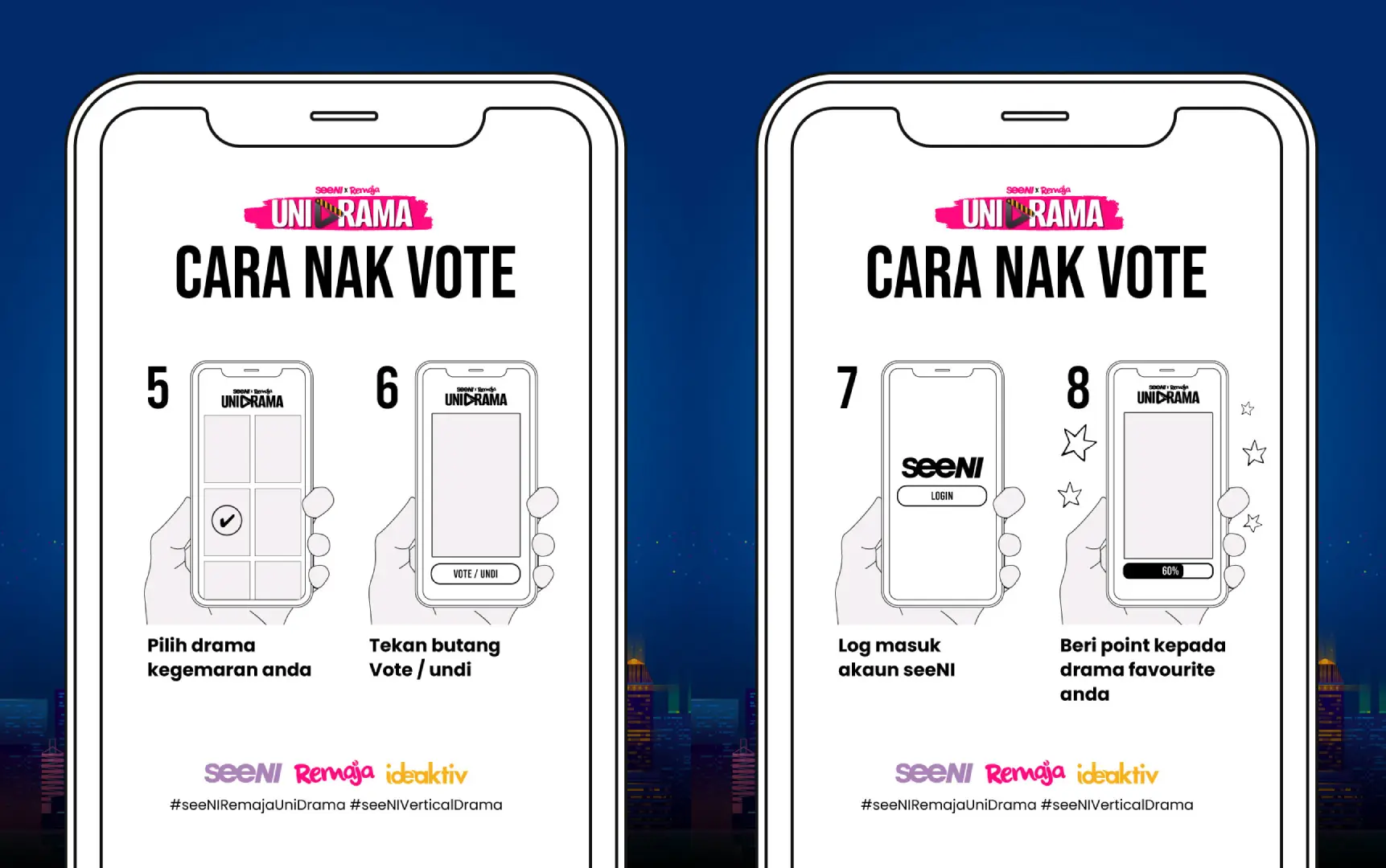 seeNI x REMAJA UniDrama Angkat Bakat Mahasiswa Menerusi Mikro-Drama Digital, Siapa Bakal Juara?