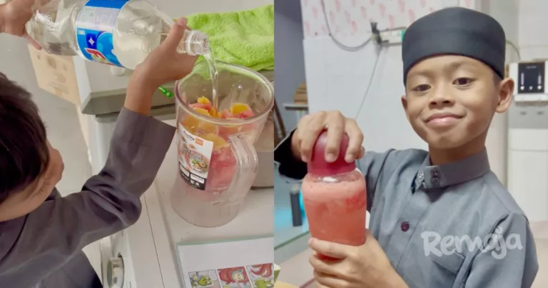 Ingatkan Nak Ikut Resipi Khairul Aming, Rupanya Anak Terpengaruh Komik Lawak Kampus