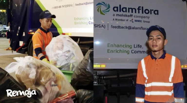 “Tak Malu Kutip Sampah, Janji Rezeki Halal” –Kisah Cekal Pemuda Kerja Siang & Malam Demi Keluarga