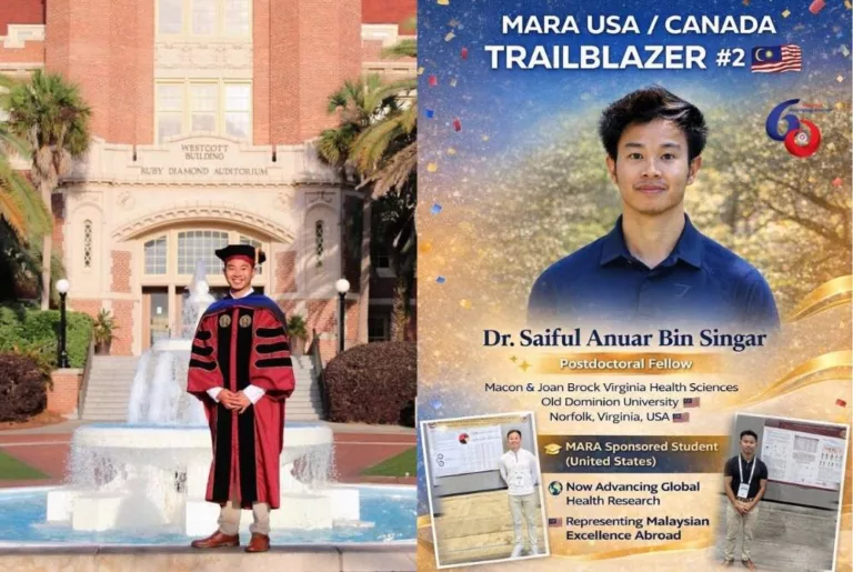 Anak Orang Asli Cipta Sejarah! Dr Saiful Anuar Cemerlang Dalam Penyelidikan Di Amerika Syarikat