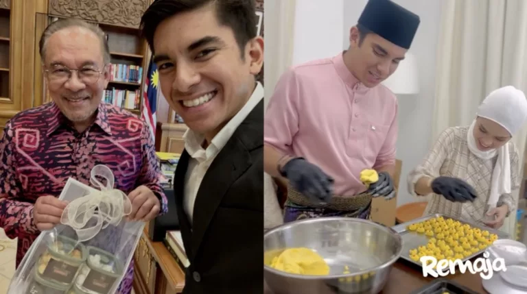 Syed Saddiq Jadi ‘Runner’ Hantar Biskut Raya Air Tangan Bella Astillah Kepada PMX