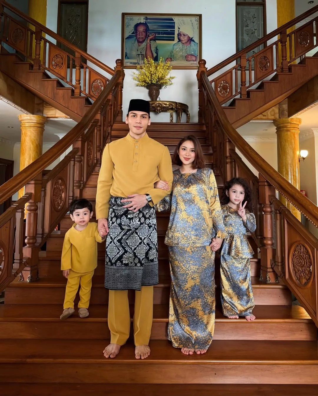 Ikmal Amry Umum Isteri Hamil Cahaya Mata Ketiga, Raya Terakhir Berempat