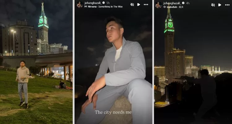 Johan Ghazali, Keluarga Terkandas Di Tanah Suci Akibat Konflik Di Asia Barat