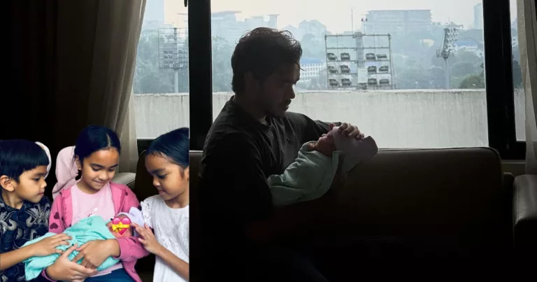“Dipilih Sempena Waktu Kelahiran” Alif Satar & Isteri Timang Cahaya Mata Keempat, Pilih Nama Aleyya Fajr