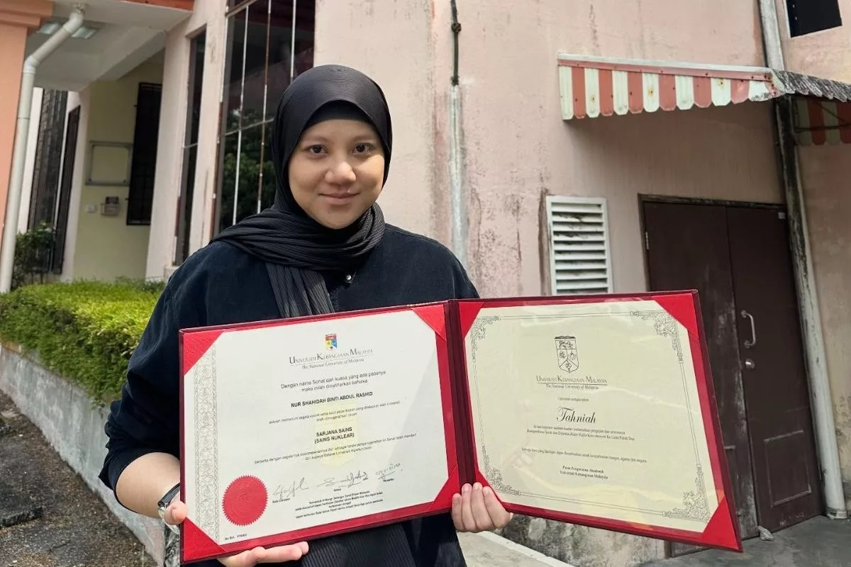 Dr Nur Shahidah Cipta Sejarah! Satu-Satunya Jurutera Keselamatan Nuklear Di Perancis